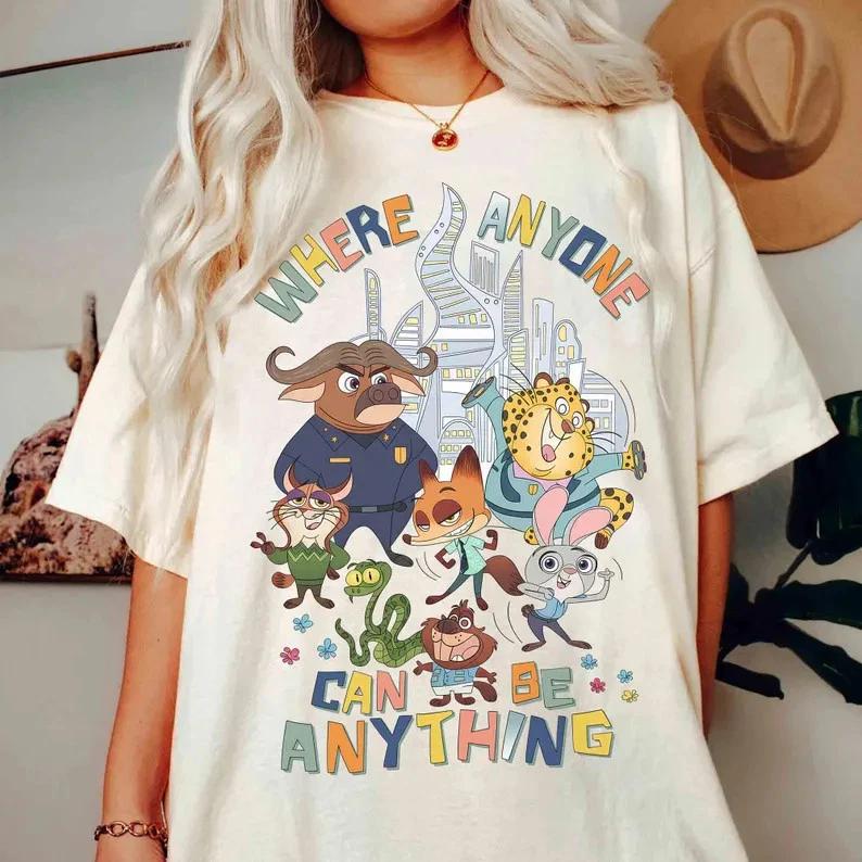 Chemise Party Animal Priscilla Zootopia 2 Tshirt S