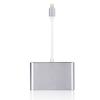 Lightning 8 Pin Male To HDMI+VGA+Audio Female Cable Adapter for iPhone X/8P/8/7/7 Plus Etc.