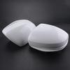 Pair Door Side Rearview Mirror Cover Caps White For Honda Fit / Jazz 2014-2018