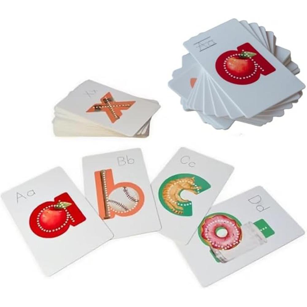 ABC Flash Cards Uppercase and Lowercase Letters Cards Classroom Alphabet Cards for Toddlers