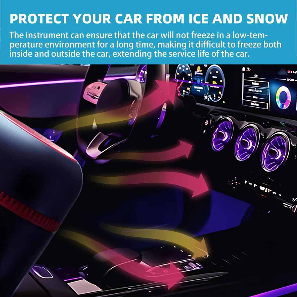 RAYHONG Car Snow Removal Tool Car Window Glass Ice Snow Remover Anti Freeze Device Winter Deicing Device Freeze Prevention for Car