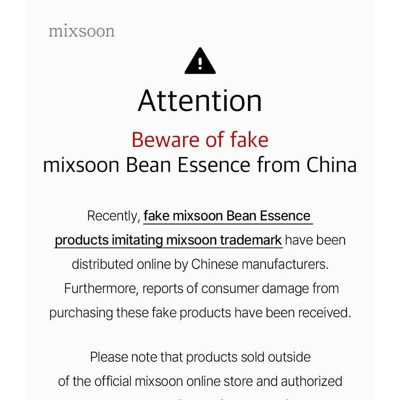 mixsoon Bean Essence Duo Set