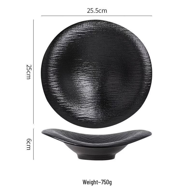 Abay Irregular Ceramic Dinner Plate