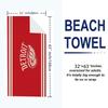 Detroit Red Wings Print Beach Towel, Large Soft Quick Dry Towel for Beach Camping Swimming
