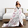 Simons Cat Humorous Cat Flannel Blankets  Novelty Throw Blankets for Home Hotel Sofa  125*100cm Bedspreads,