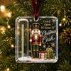 Holiday Party Hanging Decor 2Pcs Christmas Cash Gift Holder Ornament, Acrylic Money with Tree Decorations Santa Snowman Design, Pendant for