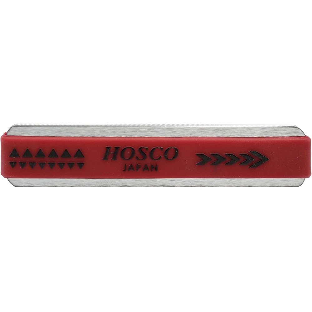 HOSCO Compact Fret Crown File for Jumbo Frets, Stainless Steel Frets, H-FF3HC