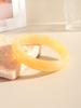 4 Colors Vintage Round Acrylic Resin Chunky Bangles for Women Kpop Geometric Charm Bangles Bracelets Men Retro Jewelry Pulseras