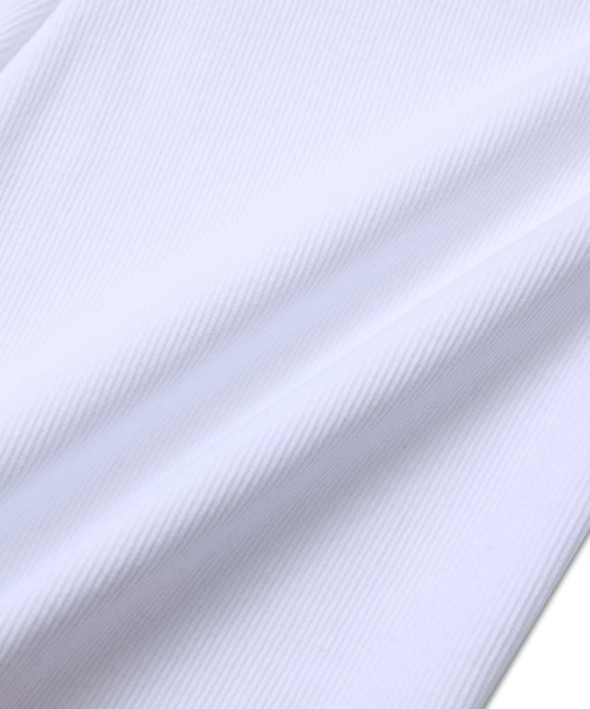 Michikoleondeonkosino Union Jack Ribbed Shorts White