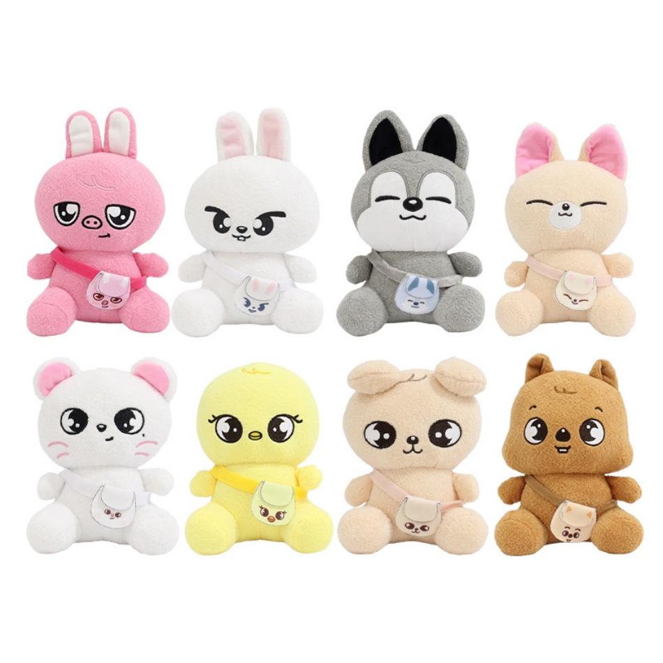 20cm Plush Toy Kawaii Skzoo Stray Plush Cartoon Stuffed Animal Doll Kawaii Companion Toys Room Decor Children Gift