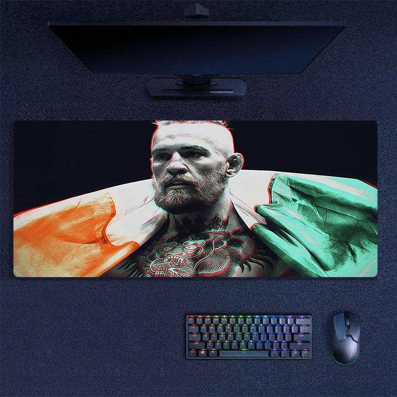 Conor Mouse Pad, Large Gaming Desk Mat, Non-slip XXL Mousepad for Laptop & Tablet, Mini PC Playmat with Stitched Edges