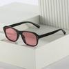 The Same Style Of Wind Sunglasses, Retro Large-Frame Sunglasses, Trendy Sunglasses.
