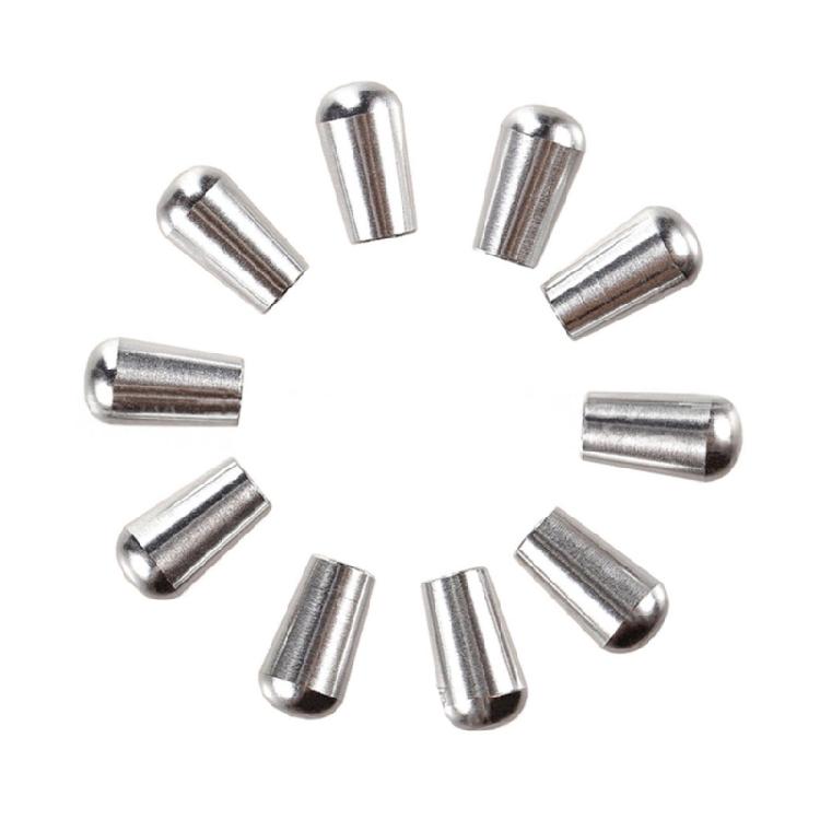 10Pcs Electric Guitar 3 Way Toggle Switches Knobs Cap Guitar Pickup Switches Tip Replacement Metal Knobs Easy to Install