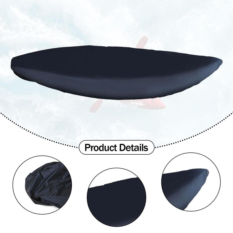 Kayak Cover Easy To Carry Accessories Tear Resistant Oxford Cloth Boat Cover