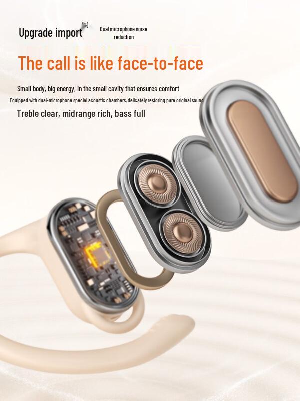 Newmine LY12 Open-Ear Bluetooth Ear-Hook Earphones