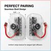 2Pcs Car Door LED Shadow Projector Wireless Welcome Logo Lamp Styling For Honda Civic Odyssey Vezel Accord Pilot Fit XRV CRV HRV Dio