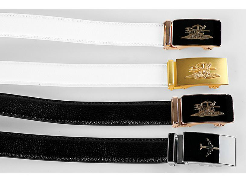 Black Security Duty Patrol Waistband with Automatic Buckle