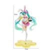 Cherry Blossom Pink Hatsune Miku Figurine - Anime Princess Desktop PC or Car Decoration Ornament