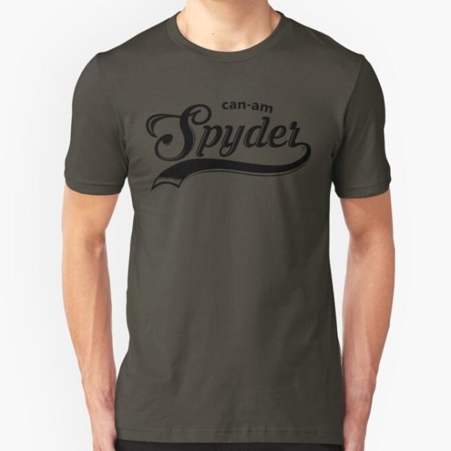Can-Am Spyder Black Logo Unisex T-Shirt (RB) XL