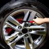 Bendable Design Auto Wheel Woolies Brushes Long Handle Car Rim Tire Wash Brushes  Tire Washing