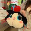 Black Cat Plush Pillow Cartoon Soft Toy Gift For Home Decor And Kids