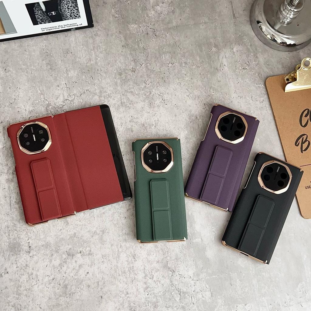 Applicable to Huawei MATEX1 Collector's Edition mobile phone case smart window x1 folding all-inclusive anti-drop wristband bracket leather case