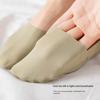 Damen Unsichtbare Eis-Seide Bootssocken - Atmungsaktiv, Schweißabsorbierend, Rutschfeste Baumwollsohle für Fersen