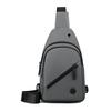 Men High Quality Large Capacity Nylon Chest Bag Outdoor Hiking Travel Crossbody Bag Waterproof Shoulder Sling Backpack