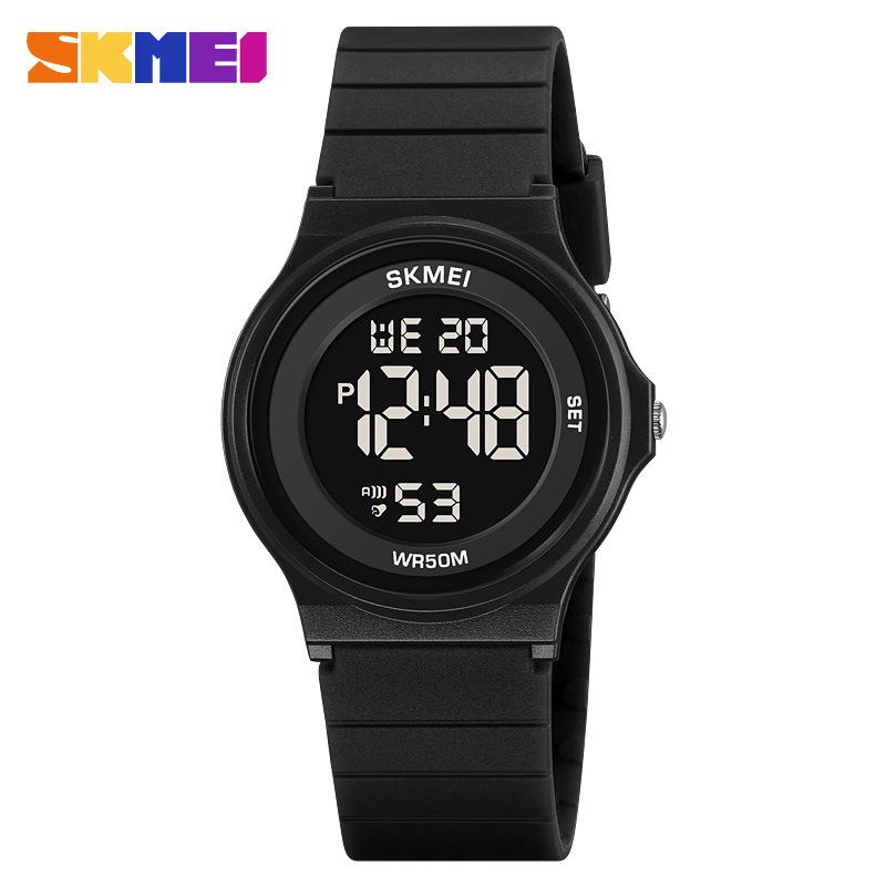 Stylish and simple student watch waterproof luminous electronic watch men's and women's sports multi-function electronic watch
