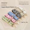 3.8cm Diamond Jacquard Bag Strap for Women's Crossbody and Shoulder Bags