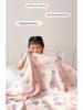 Premium Antibacterial Cotton Gauze Quilt: Double Layer, Summer Nap or Sofa Blanket