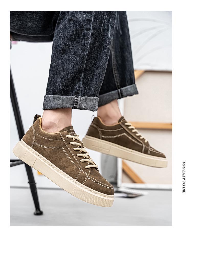 Pánské trendy sportovní ležérní boty ve stylu Hongkongu - Podzim 2024 Niche designové tenisky