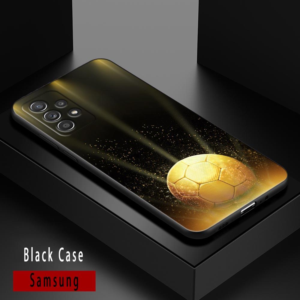 Football Passion Soccer Ball Case For Samsung Galaxy A14 A32 4G A33 5G Case A13 A23 A31 A02 A03 A22 A24 A02S Soft Silicone Cover