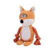Squeaky Plush Cotton Rope Dog Toy For Interactively Play Teeth Cleaning And Anxieties Relief In Small Media Dog