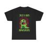 Men's and Women's T-shirts Just A Boy Who Loves Science