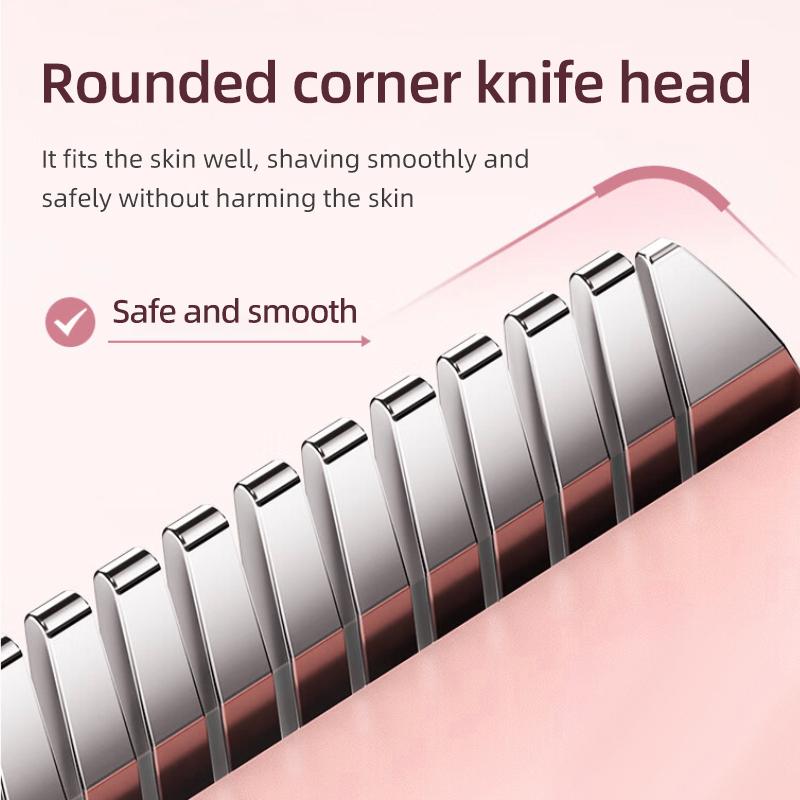 Portable Dual-Head Women's Shaver, Essential Grooming Tool for Men and Women, Type-C Rechargeable