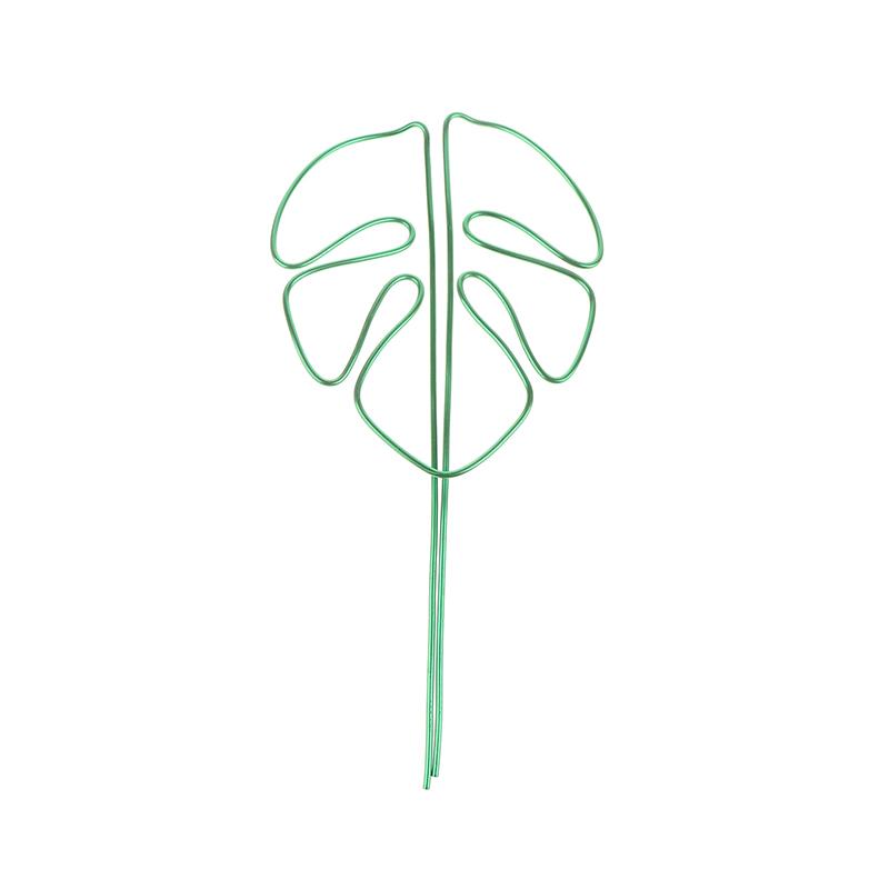 Monstera Shaped Plant Support Pole Sturdy Alloy Support Pile Easy Installation Decorative Plant Stand For Small Medium Plant