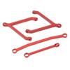 RC Chassis Links Steering Tie Rods Aluminum Alloy Upgrade Parts for FMS FCX24 1Celsius24 Crawler