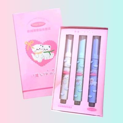Gege Bear - Creamy Mist Solid Lip Mud Set - B
