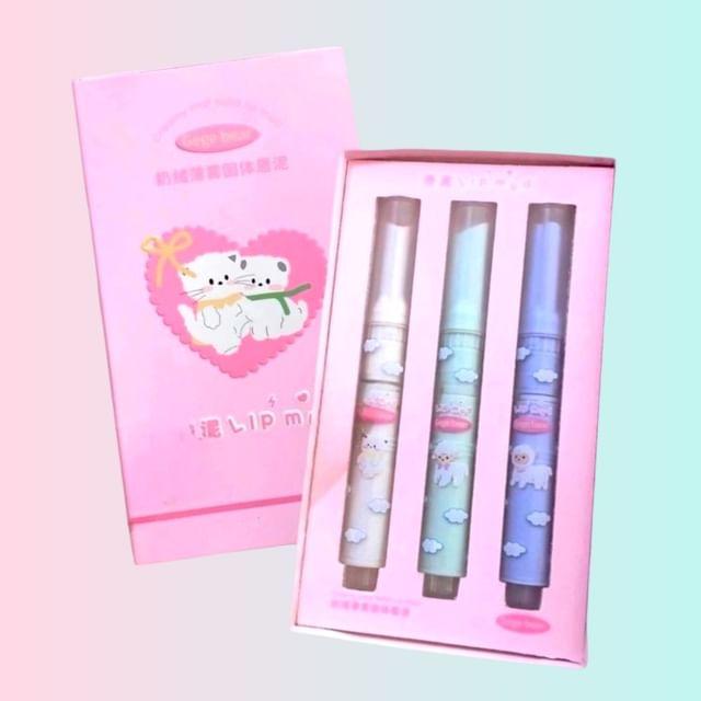 Gege Bear - Creamy Mist Solid Lip Mud Set - B #B