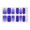 Dreidimensionaler wasserdichter No-Bake Gel-Nagellack-Film Vollsticker Imitations-Diamant-Nagelfilm-Papier Nagelfilm-Papier