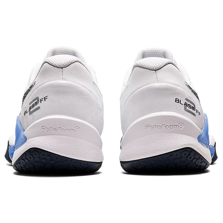 Asics Blast FF 2 Minimalist Comfortable Low-Top Badminton Shoes Women Shoes White Blue 1072A046-103