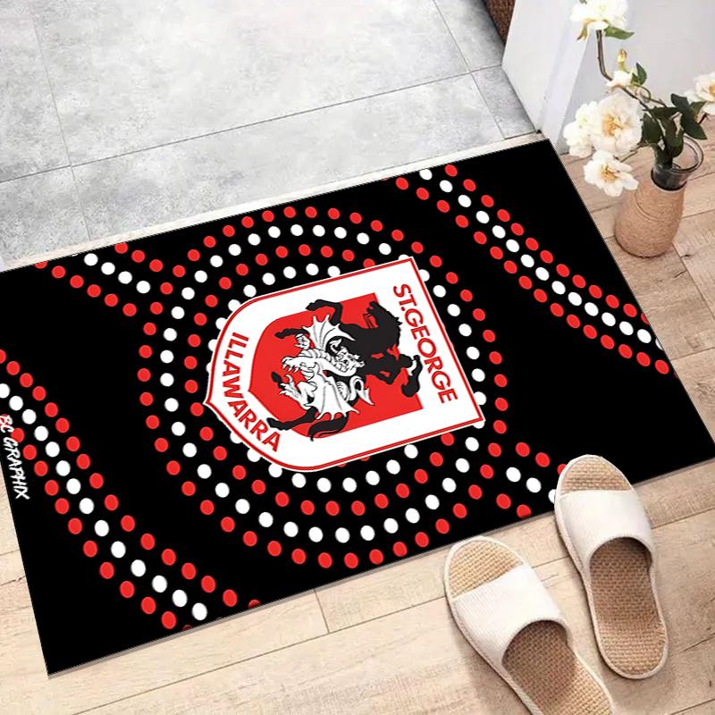 ST George Illawarra Polyester Carpet, Soft Indoor Mat for Office Chair, Living Room, Computer Desk - Decorative Home Office Rug Design