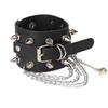 DIEZI Punk Goth Bat Skeleton Wrap Bracelet Women Men Vintage Harajuku Black PU Leather Chain Bracelet Bangles Halloween Jewelry
