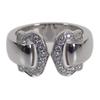 B4071047 #7(JP Size) Ring K18 White Gold/diamond Women