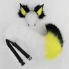 Handmade Fox Ear Headband Set With Tail Cosplay Accessory Halloween Costume Party Anime Convention