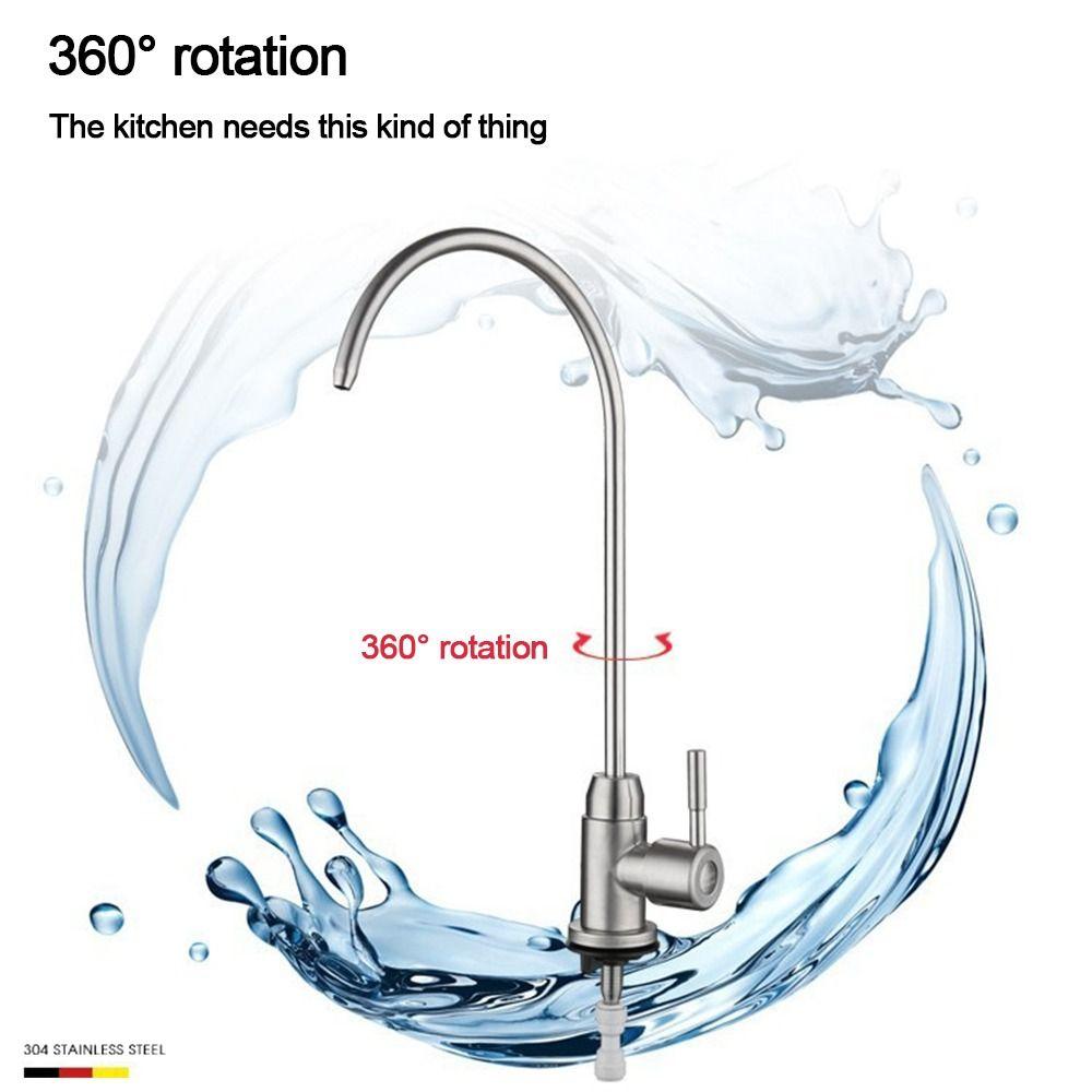 Single Cold Kitchen Taps Quick Connector Drinking Water Faucet Water Filter Faucet Wash Basin
