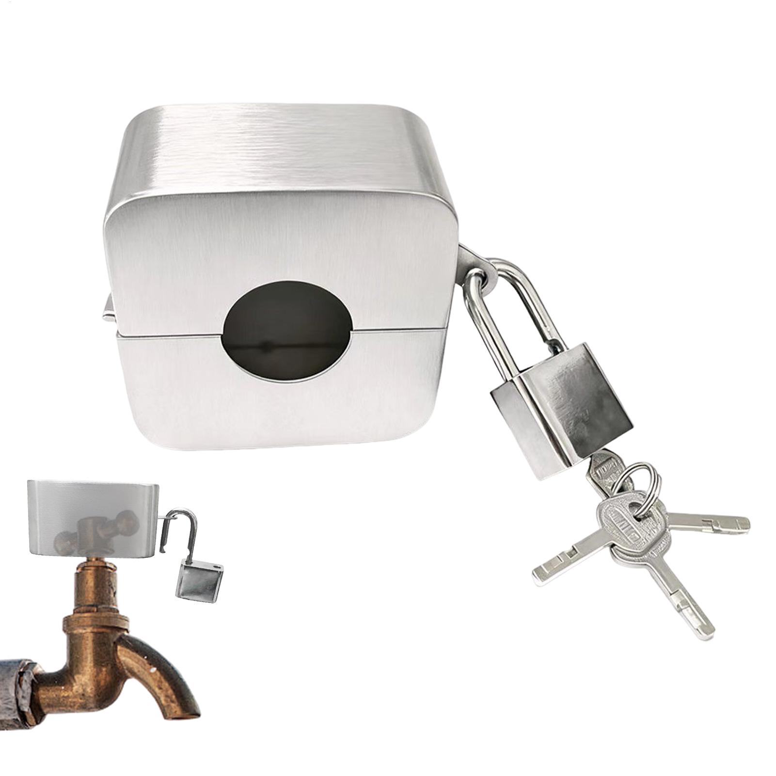 

Spigot Lock Stainless Steel Garden Bib Gate Valve Protection Hose Spigot Lock For Unauthorized Use Vandalism Theft Bandit China Mainland