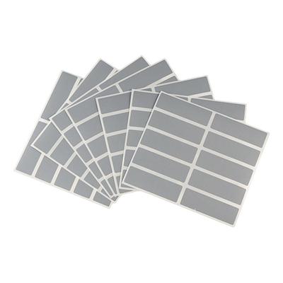 100 Stück Rechteckige Rubbelsticker Rubbelkarten Kreative Rubbelkarten Partyaktivität