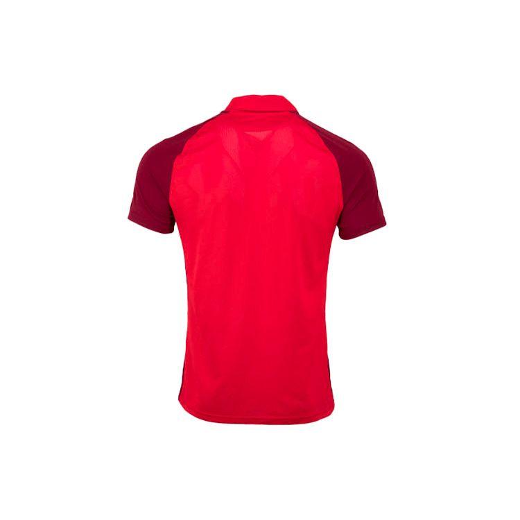 Nike Athletic Casual Soccer Short Sleeve Breathable Polo Shirt Men Tops Red BV6725-657